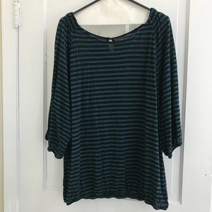 Ann Taylor LOFT XXL Striped Top